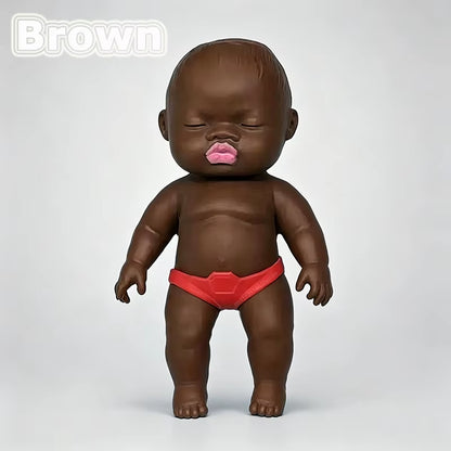 Anti-Stress Squeeze Cute Toy Baby Shape Stress Relief Toy Shining Squishy Baby Stretchable Slow Rising Toy for Friends Gift New