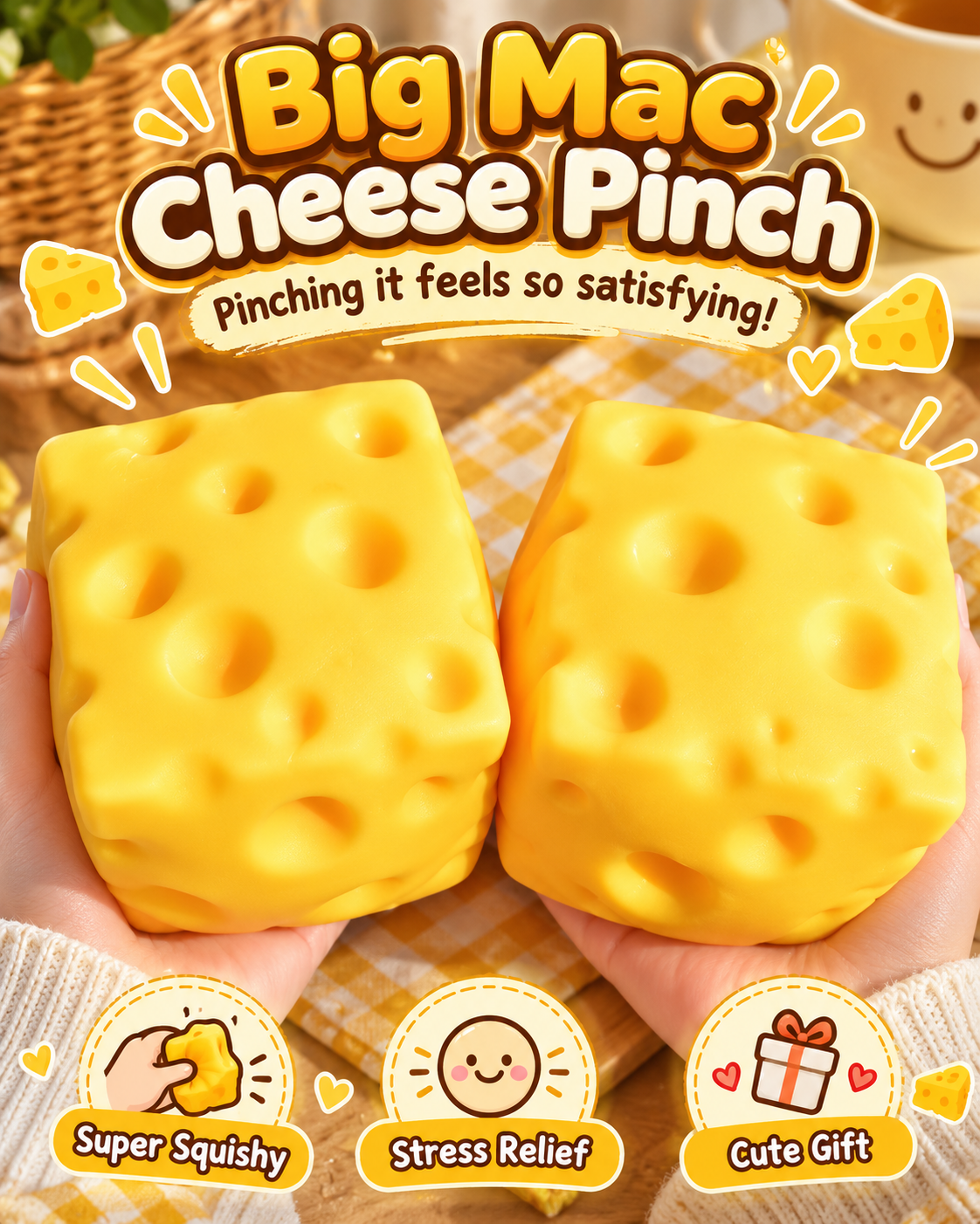 Cheddar Cheese Squishy