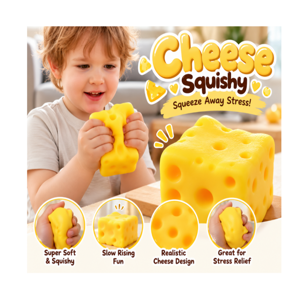 Cheddar Cheese Squishy