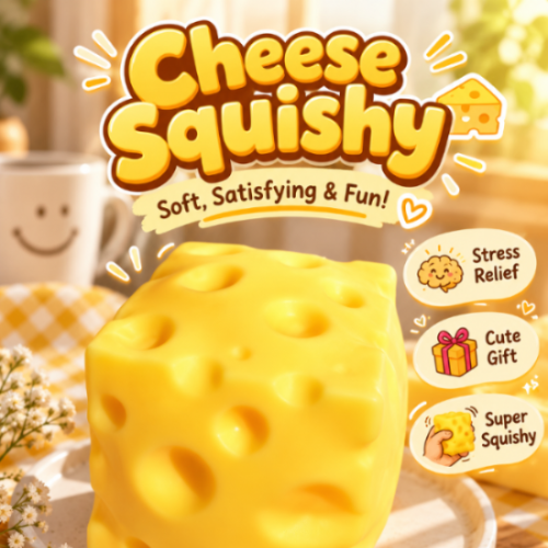 Cheddar Cheese Squishy